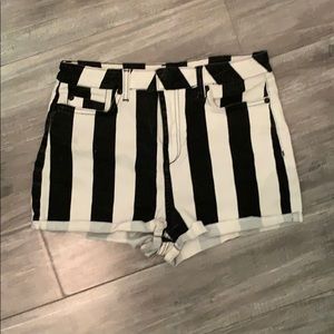 TopShop high waisted shorts